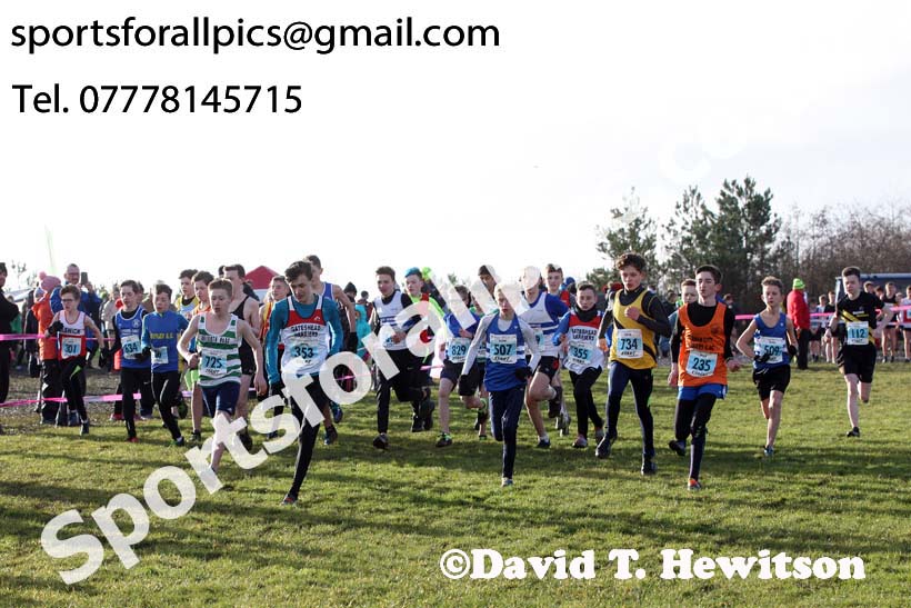 Boys under-15s Start Fitness NEHL, Herrington Country Park, near Sunderland. Photo:  David T. Hewitson/Sports for All Pics